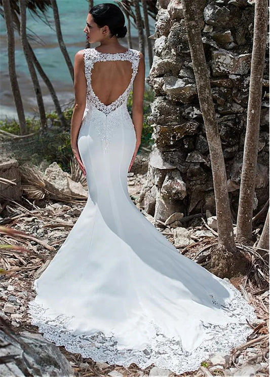 Mermaid Wedding Dress-0