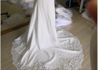 Mermaid Wedding Dress-3